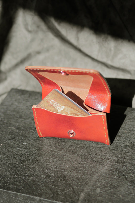 Britzer 003 (tamponato orange) - leathercraft mit kater