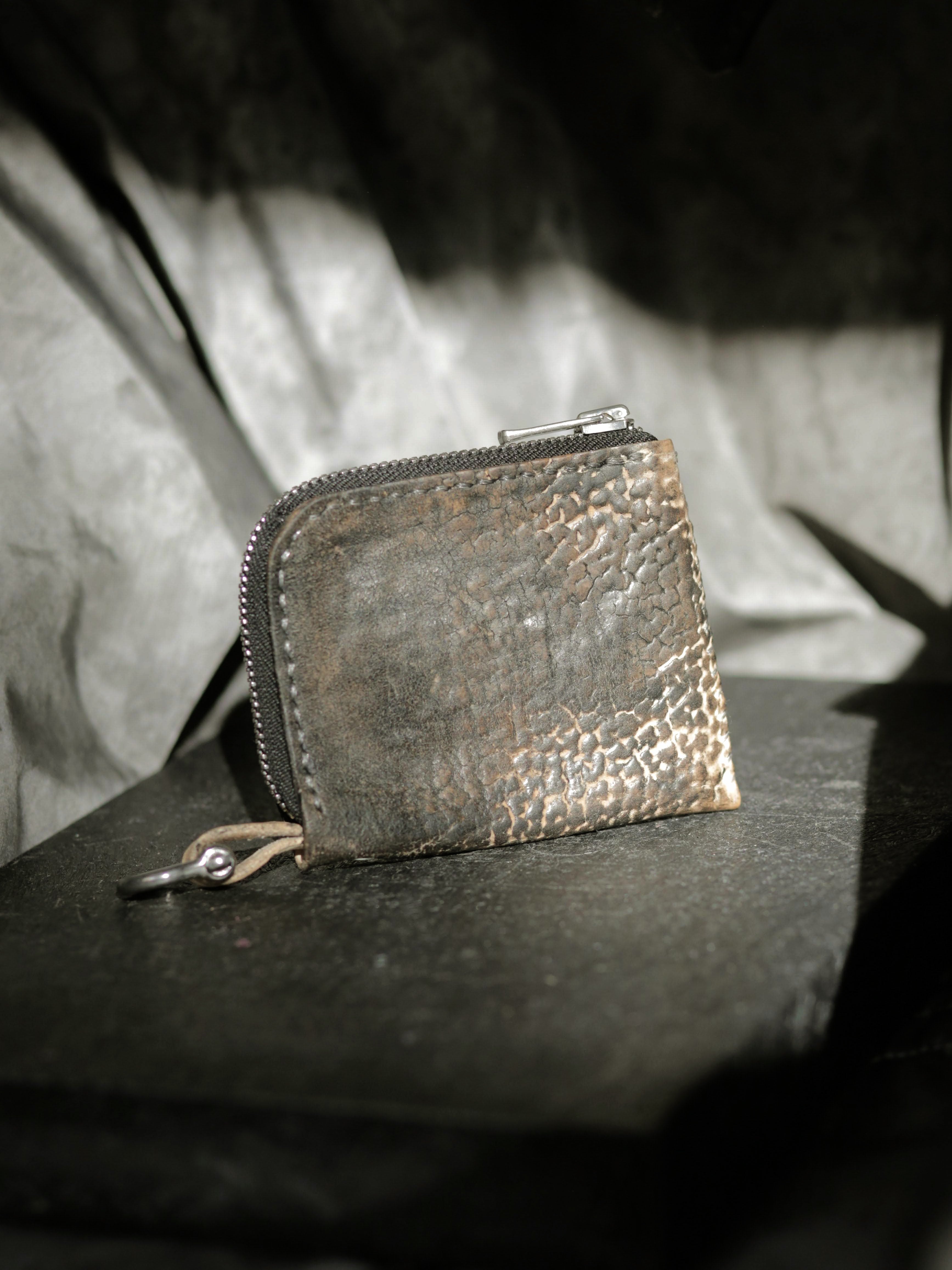 Dirty white culatta wallet — Herrfurth – leathercraft mit kater