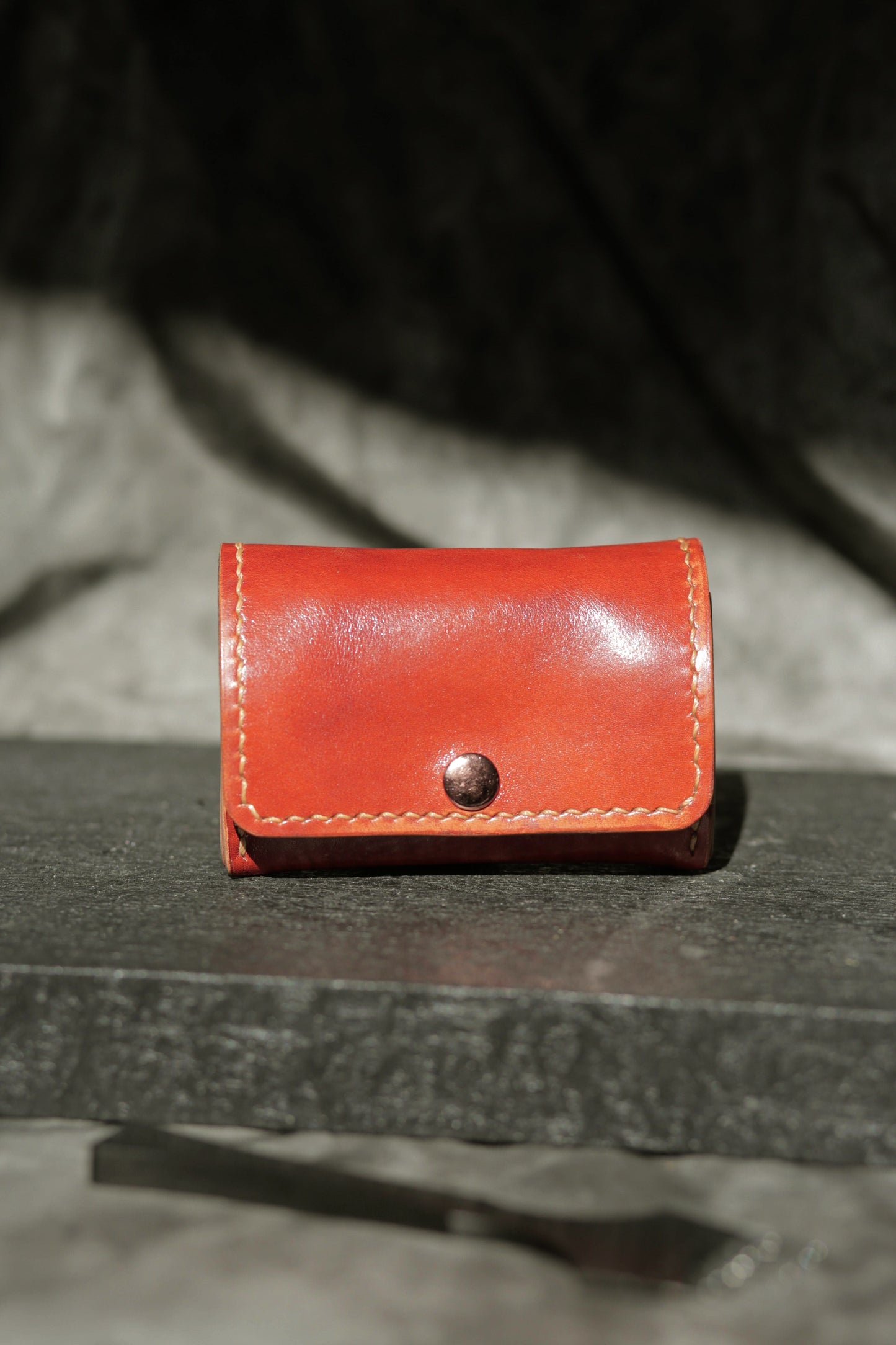 Britzer 003 (tamponato orange) - leathercraft mit kater