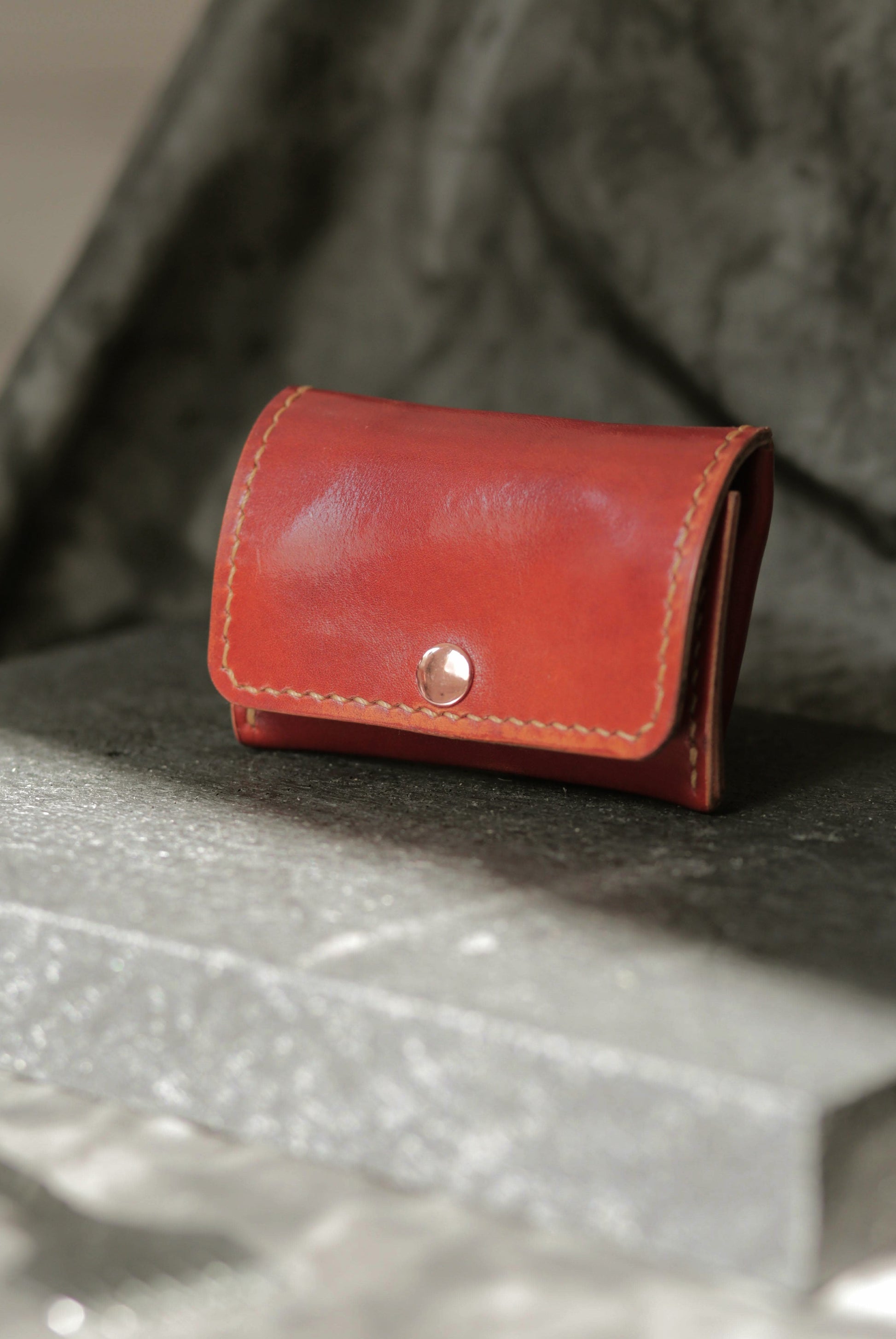 Britzer 003 (tamponato orange) - leathercraft mit kater