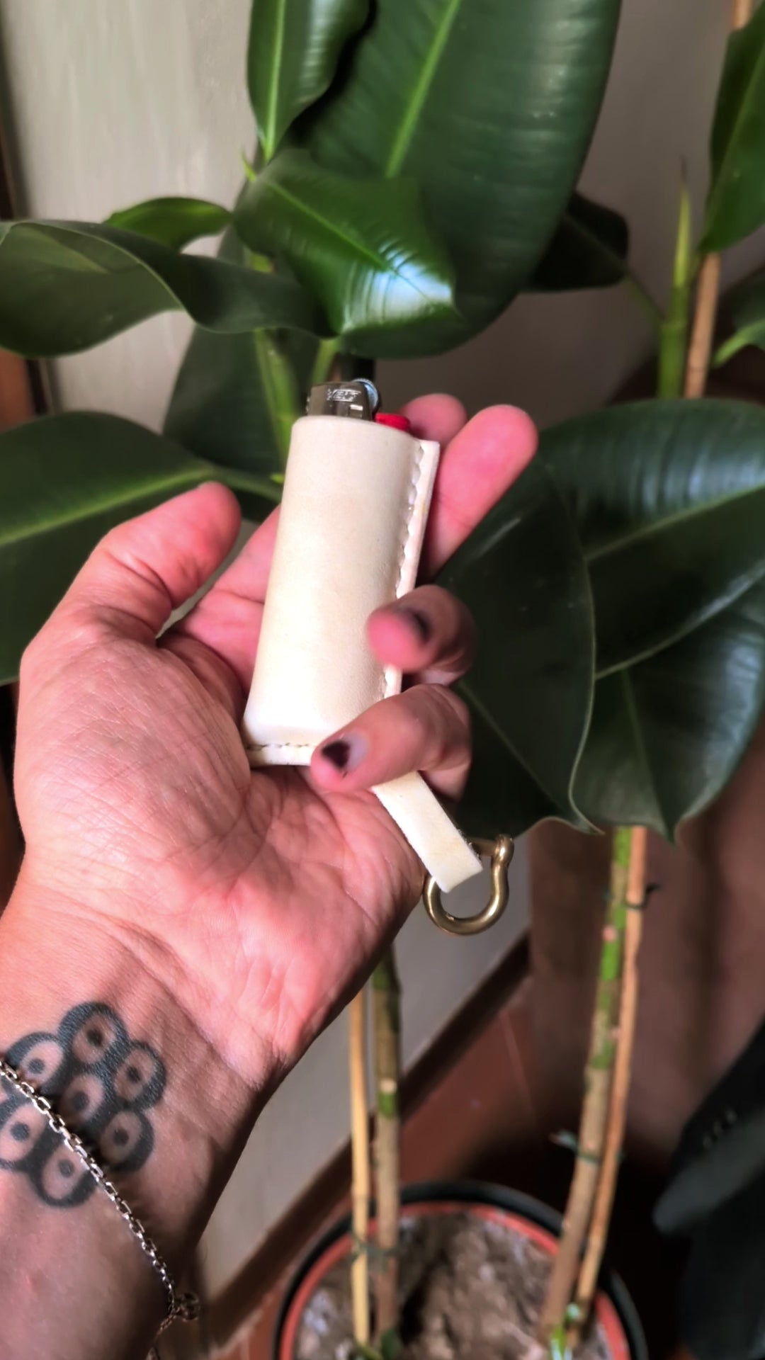 Culatta lighter case — Siegfried – leathercraft mit kater