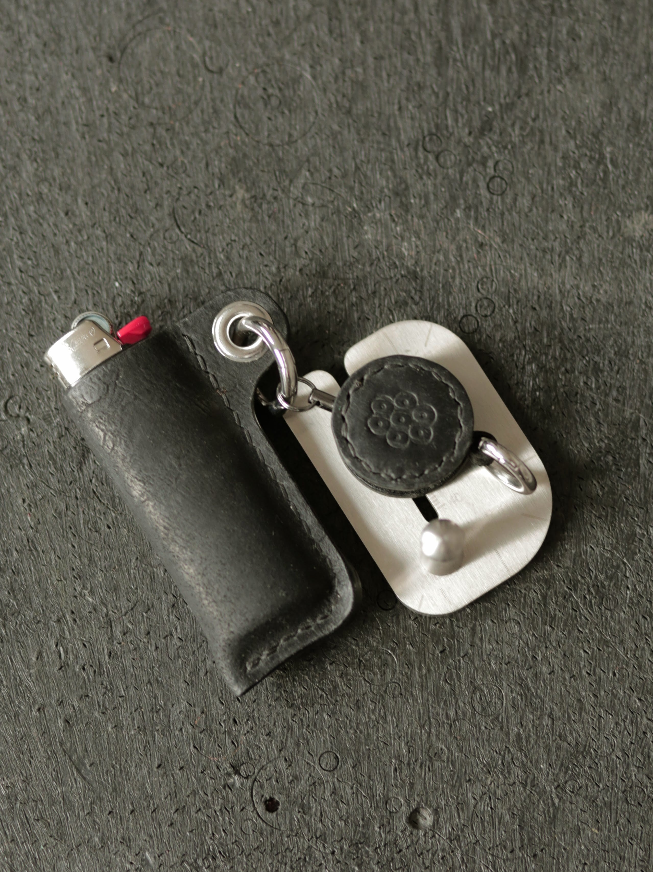 Horse Culatta Leather - Retractable Kevlar Keychain – leathercraft